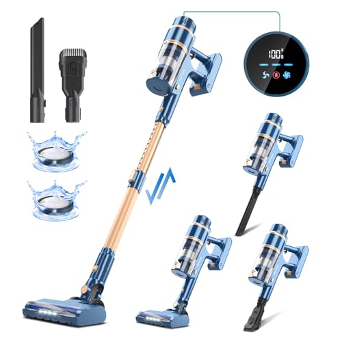 PRETTYCARE Cordless Vacuum Cleaner, 28Kpa Stick Vacuum with Powerful B –  CZhouse